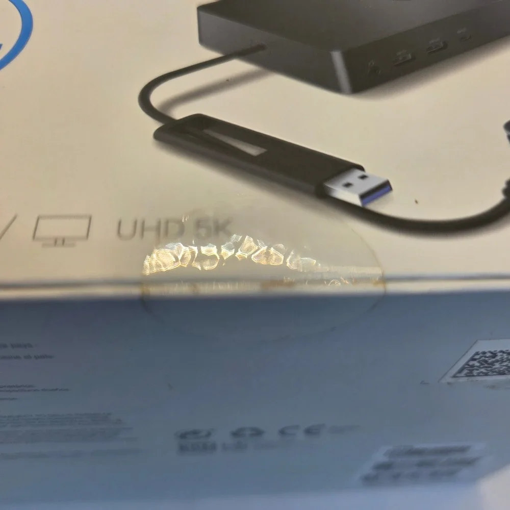 Dell Universal Dock D6000 USB-C USB 3.0 4K 5K Docking Station 08F89T New Sealed